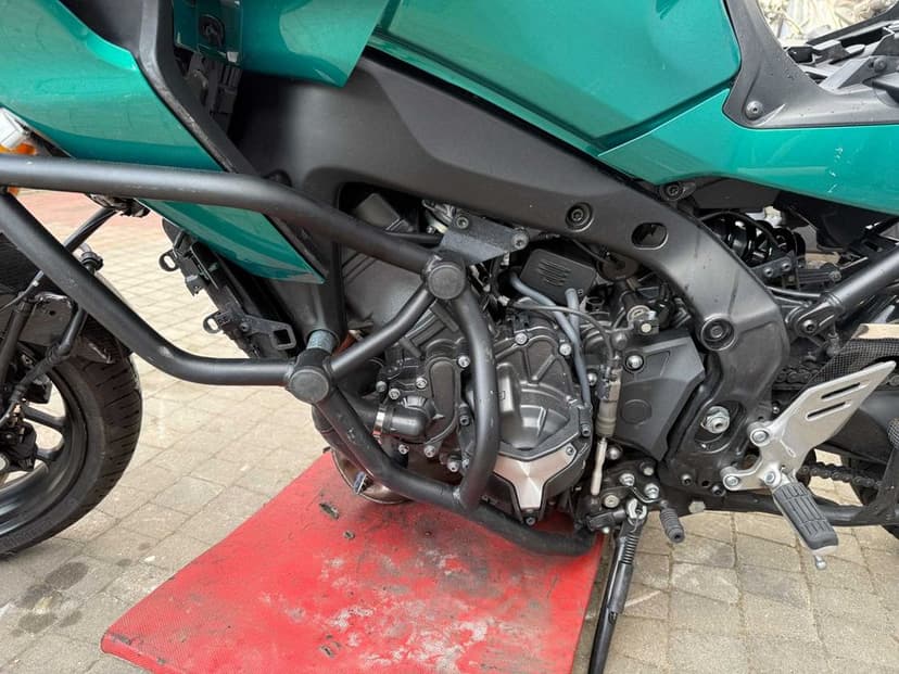 Yamaha MT-09, Tracer 9, 2021r uszkodzony, dokumenty