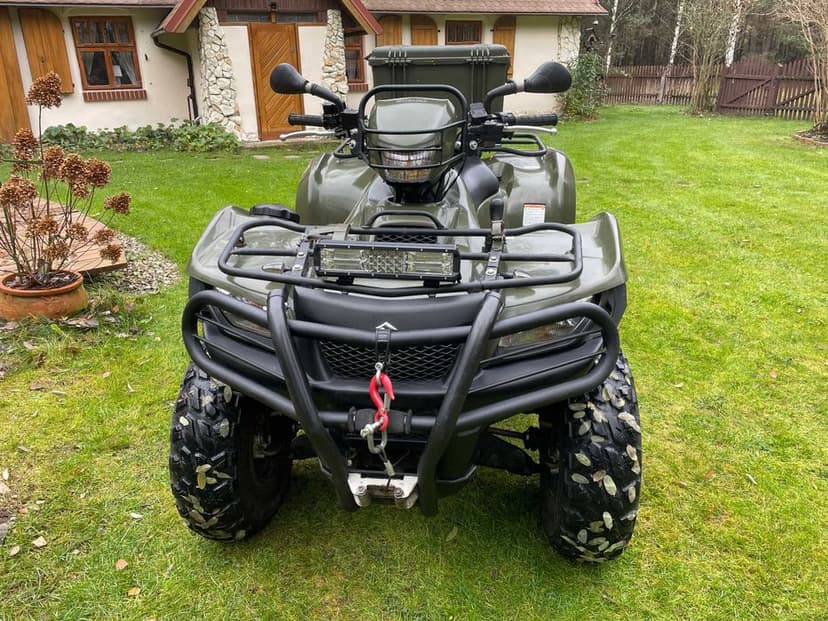 Suzuki Kingquad LT-A 750AXi zarejestrowany homologacja wyciągarka quad
