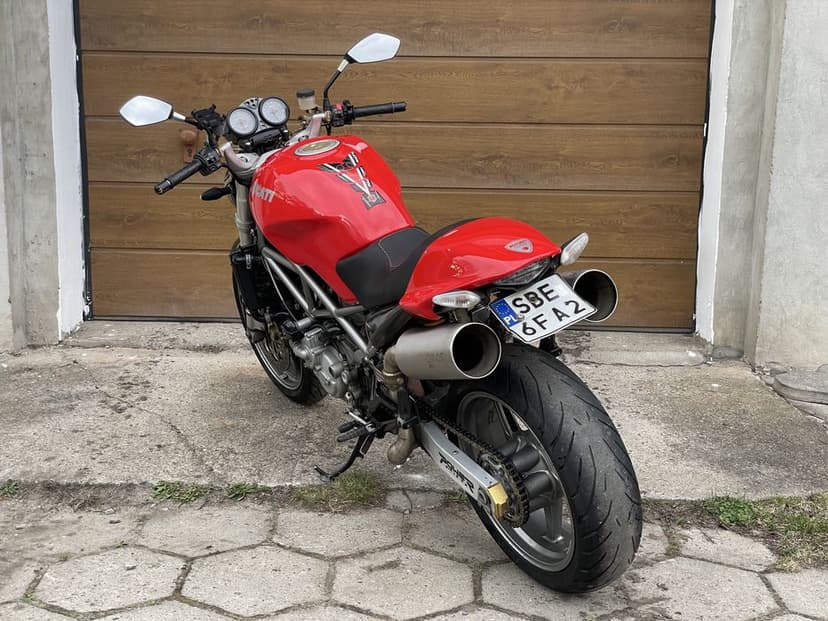Ducati Monster 916 s4 Kozacki Naked Aktywny wydech Carbon Ducabike Rarytas Zamiana