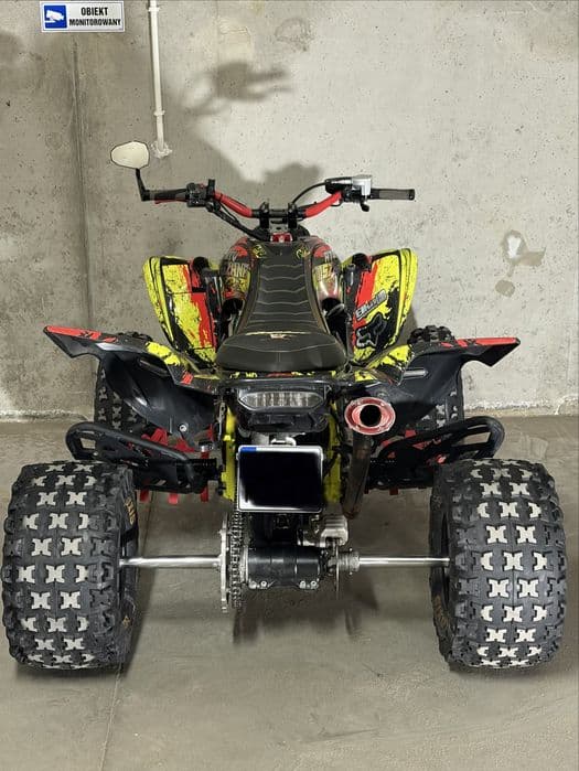 Quad Yamaha Raptor 700 SWAP er6 homologacja