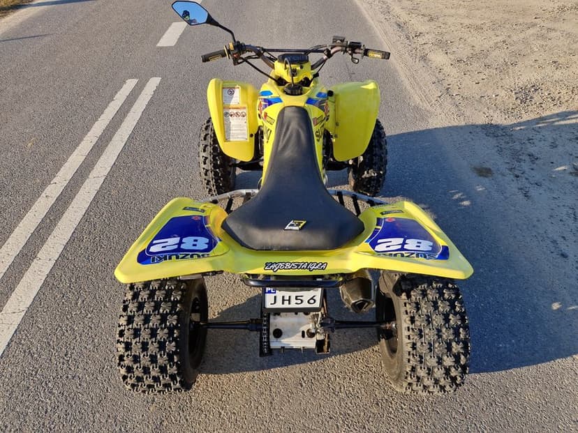 Suzuki LTZ 400 -> Zrejestrowany PL -> Alufelgi ss ( kfx trx ltr ośka )