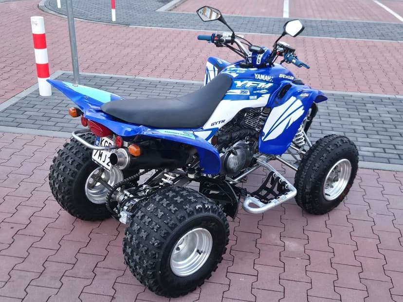 Yamaha Raptor 350 Zarejestrowany YFM 350 L7E Zadbany Doposażony