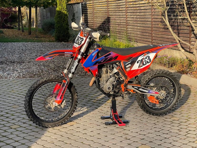 Ktm sxf 350 *17r  wtrysk mapy zapłonu