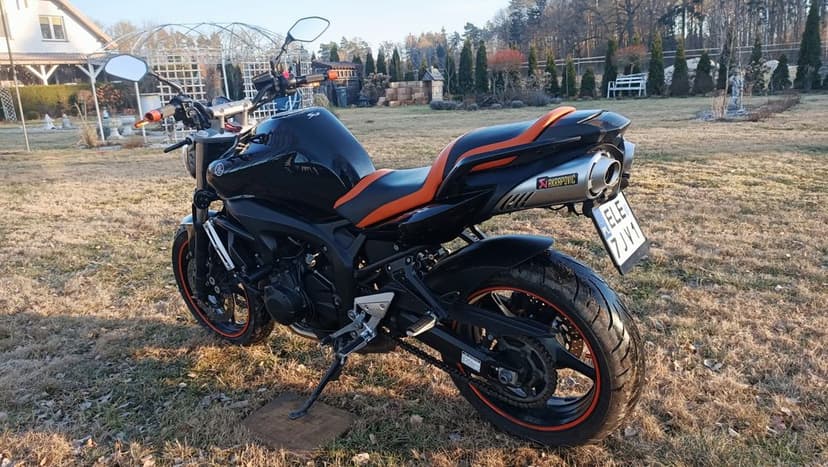 Yamaha FZ6, 2007r, 600cm, 98KM, Akrapovic
