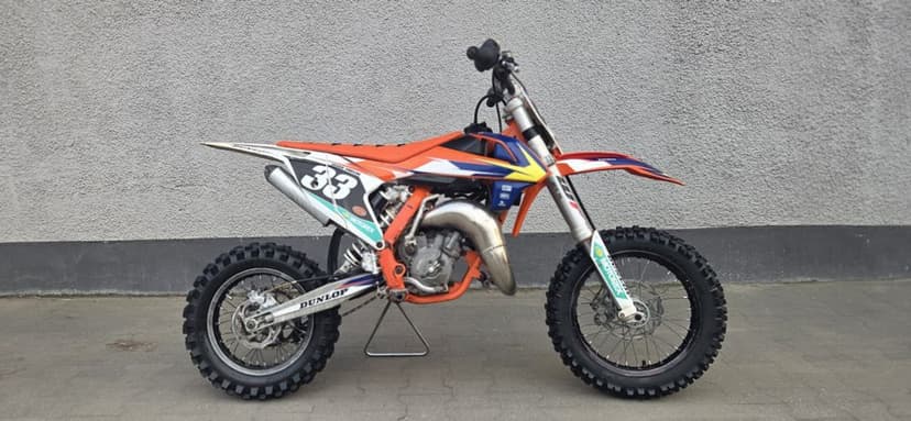 Ktm sx 65 rok 2018 Super Stan 29 mth po Wymianie Tłoka Tc 65 Okleina