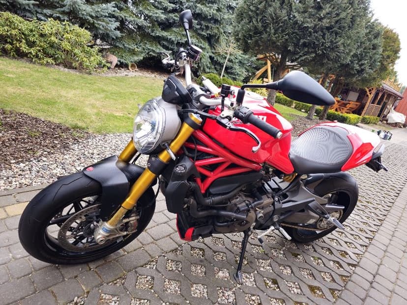Ducati Monster 1200 S Termigioni wydech, Duży serwis. Tylko 9650 Km . Cena do negocjacji