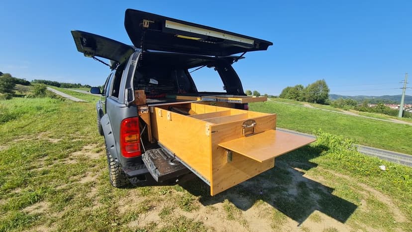 Szuflady Zabudowa paki Pickup