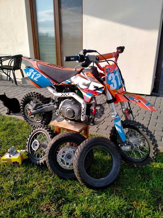 Pitbike YCF 88cm3, YCF 125cm3 oraz Husqvarna TC65 dwusuw