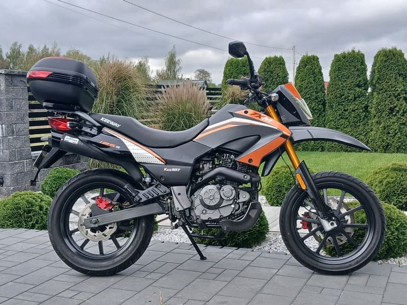 Supermoto Keeway TX 125 Adventure  jak KTM Duke. Super Stan