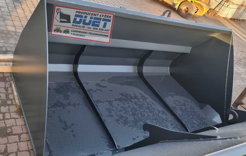 łyżka objętościowa zbożowa 2,2m3 240 cm manitou jcb claas kramer