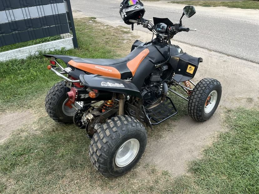 Quad egl 500 swap kawasaki gpz 500 kfx z homolgacją zarejestrowany
