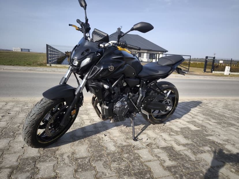 Yamaha MT07 mt-07 2023 rok.700 cm ABS. 2270 km wydech IXIL  TFT. REJES