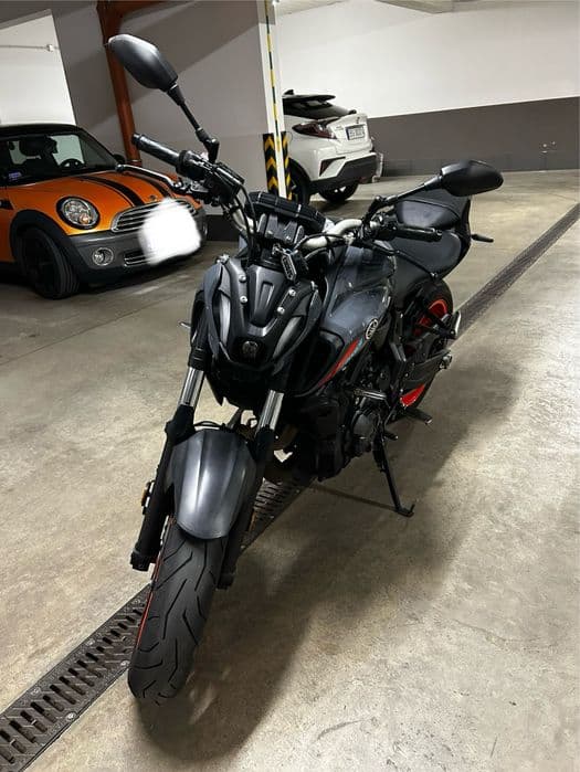 Yamaha MT07 moc 54kW ABS
