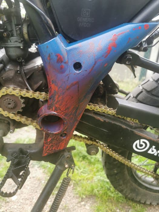 Ksr tx Tr 50 2016 senda aprilia beta jedyny taki lakierowany artystycznycznie