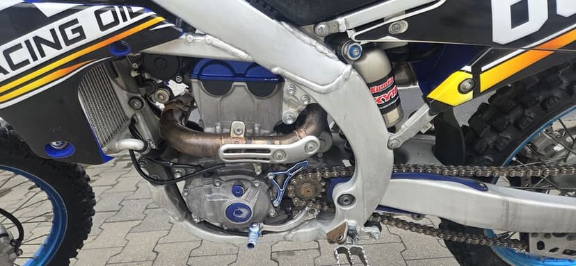 Yamaha Yzf 250 rok 2019 Super Stan 122 Mth Od Nowości Rozrusznik Wtrysk Oryginalne plastiki