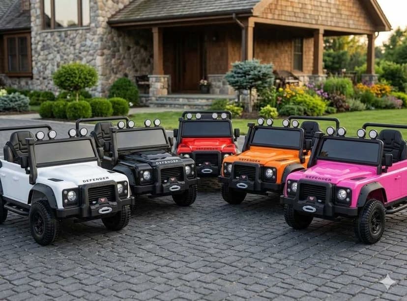 BAWIBUS.PL Autko na akumulator LAND ROVER DEFENDER jeep autko samochód