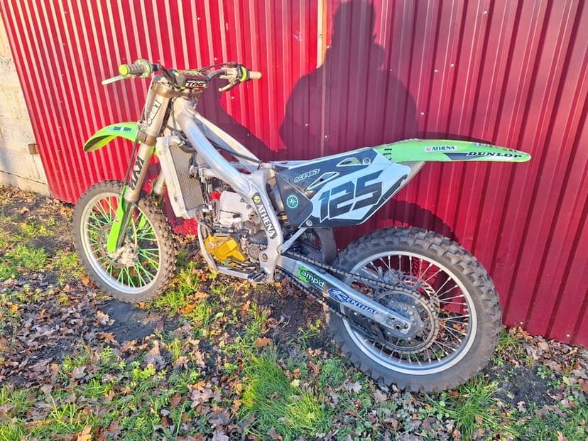 Kawasaki kxf 450 2 głowice 2 cylindry