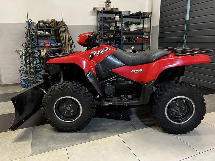 Suzuki King Quad 750 Doinwestowany + PŁUG
