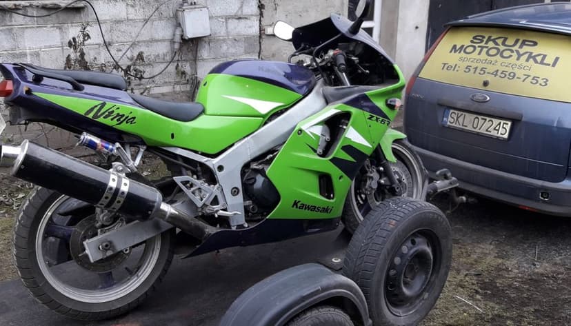 Kawasaki zx6r zx600 97r części