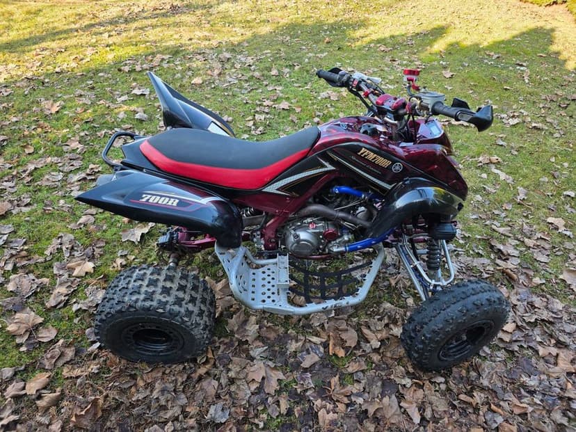 Quad Yamaha raptor 700r special edition