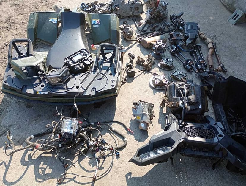 Polaris Sportsman 570 nowy model na części