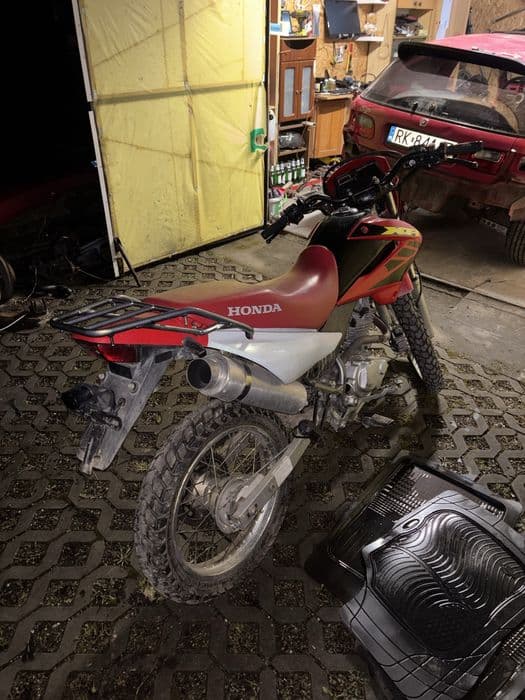 Motocykl Honda XR125L enduro cross homologacja 2007 zarejestrowany