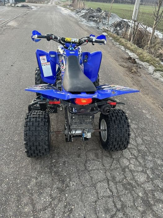 Yamaha raptor 350 homologacja l7e