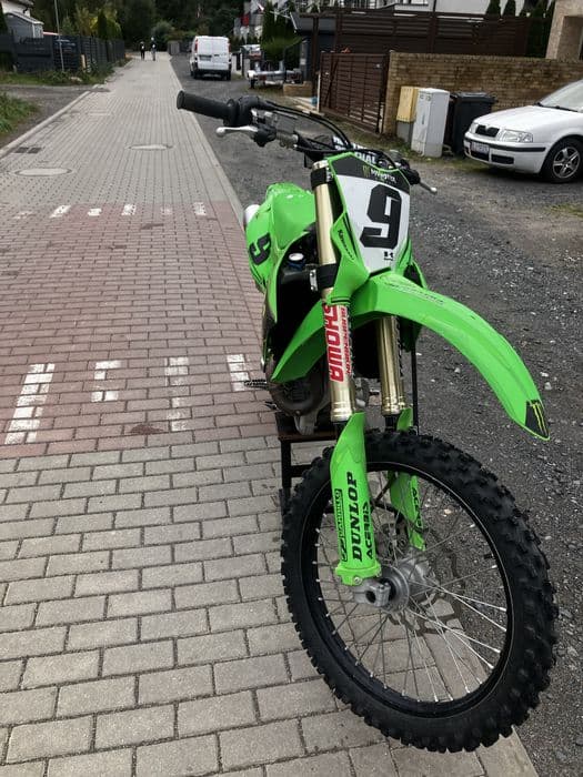 Kawasaki KX 450 F wtrysk rozrusznik mapy launch control honda suzuki