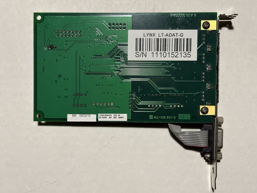 Karta dźwiękowa AES/EBU Lynx AES16e, Lynx LS-ADAT, kable