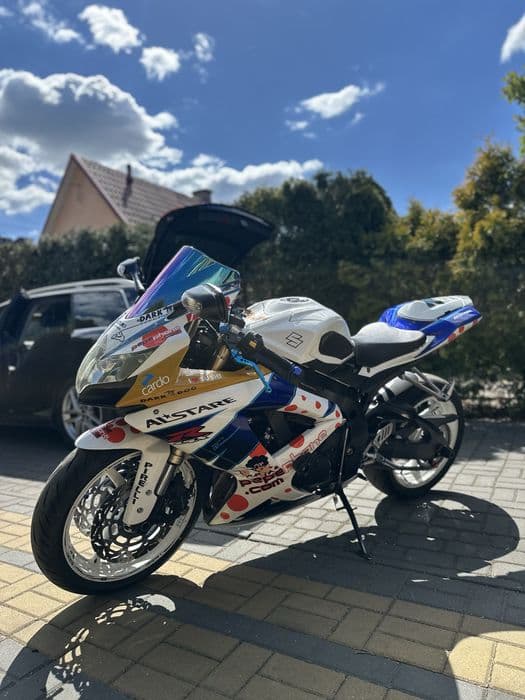 Suzuki GSX-R 600 K8 stan bdb 3 mapy wydech mivv kat. A