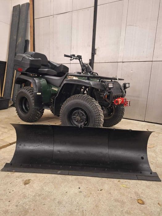 QUAD Yamaha Kodiak 400! 4x4 reduktor, wyciągarka, pług! ubezpieczony