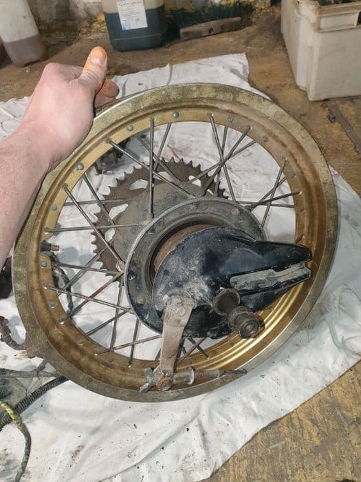 Czesci honda xr xl 650 silnik osprzęt kolo tył