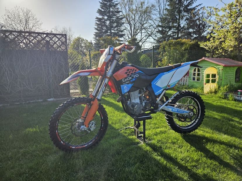KTM exc 450 excf supermotl zarejestrowany 350 250