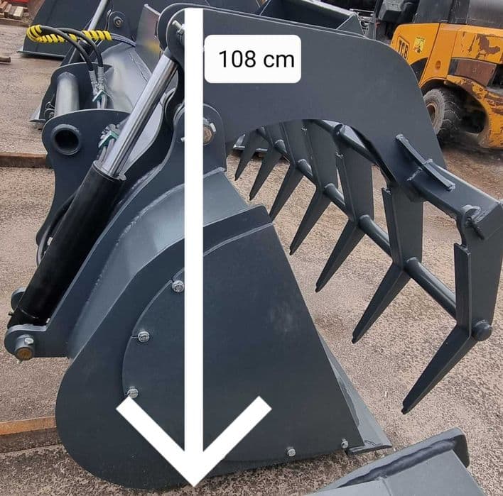 Łyżkokrokodyl łżka krokodyl jcb manitou cat claas bobcat