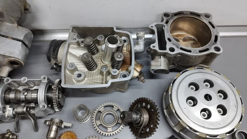 Honda crf 450r 02-08 kartery skrzynia Magneto wał balanser głowica