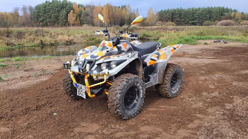 Quad terenowy sport Access triton 400 doinwestowany po dużym serwisie