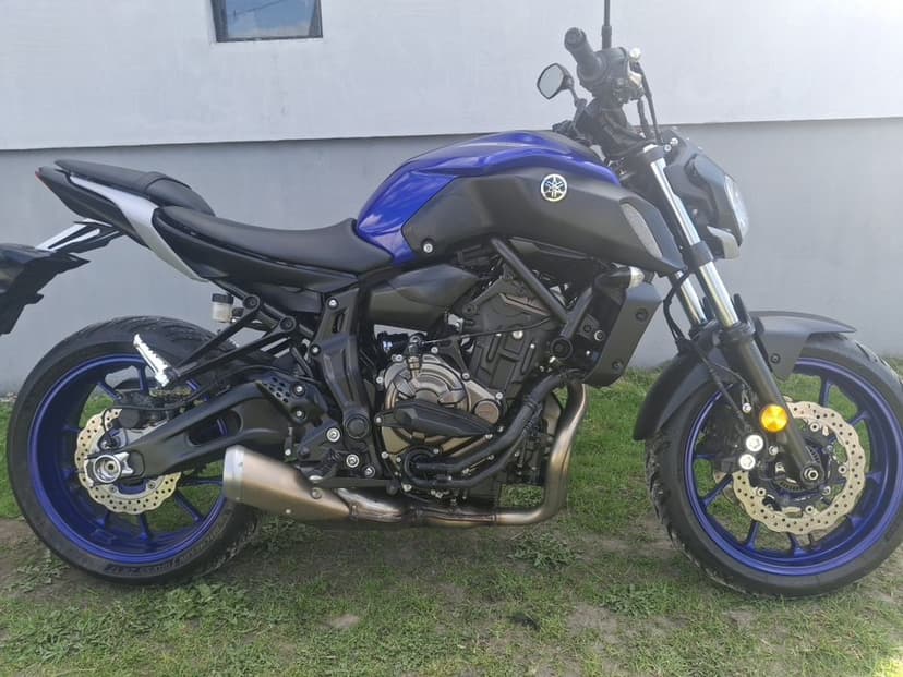 Yamaha mt07 a2 35kw 13tys km