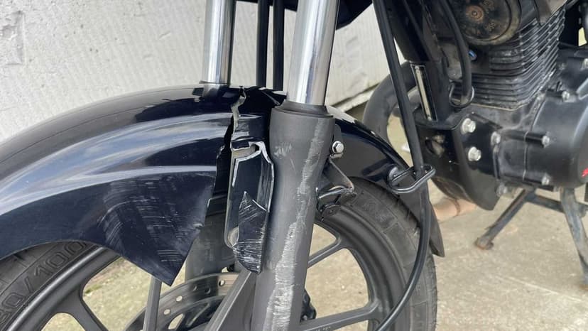 Honda CB125 F 09/2019 21.543km - uszkodzony - import Belgia