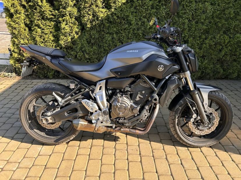 Yamaha mt 07 zarejestrowany ubezpieczony