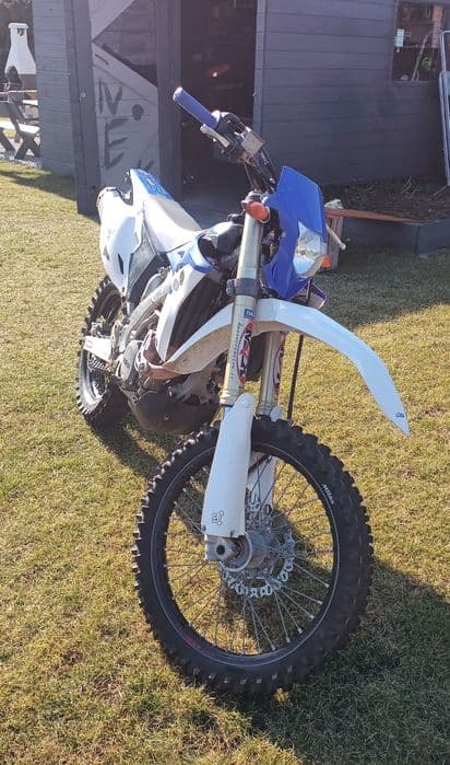 Yamaha wr 450 zarejestrowany