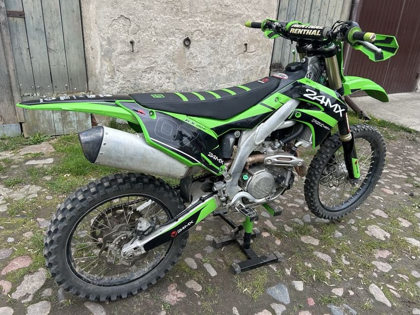 Kawasaki Kxf450 kx450f Rozrusznik 3mapy Launchontrol ZADBANY Bdb stan 140mth honda suzuki yamaha 250 450