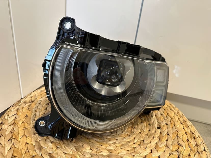 land rover defender ii l663 2020- lampa lewa full led kpl matrix nowa eu
