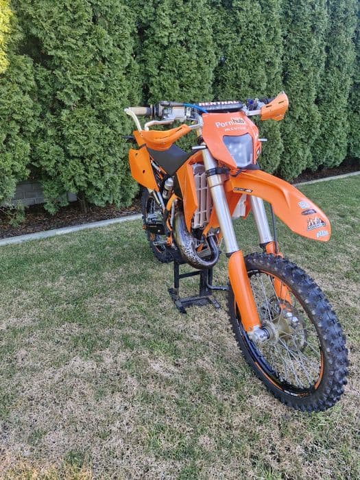 KTM EXC 125 2t , KAT A , KAT B. Po odbudowie.
