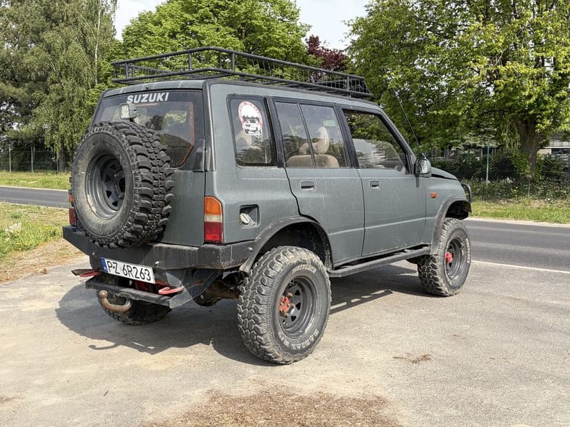 Suzuki Vitara Long 5d 1.6 16v, most stalowy, reduktor samurai, offroad 4x4