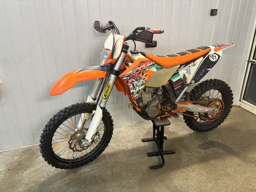 KTM EXC-F 250 sixdays 2011r rozrusznik transport / zamiana