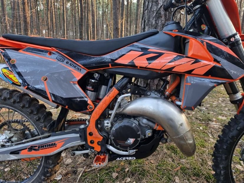 KTM SX 125 2t 2016 cross fmf