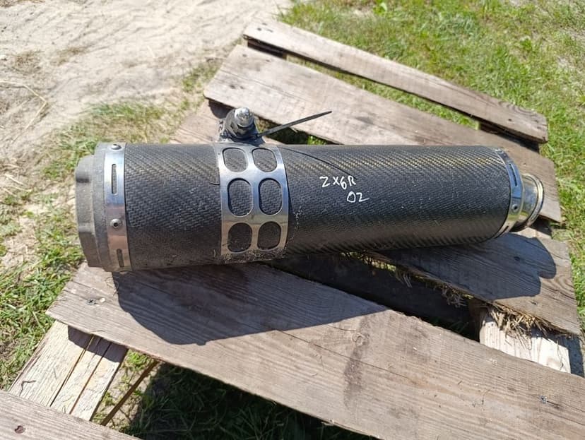 Tłumik Kawasaki ZX6R wydech 02r Ninia