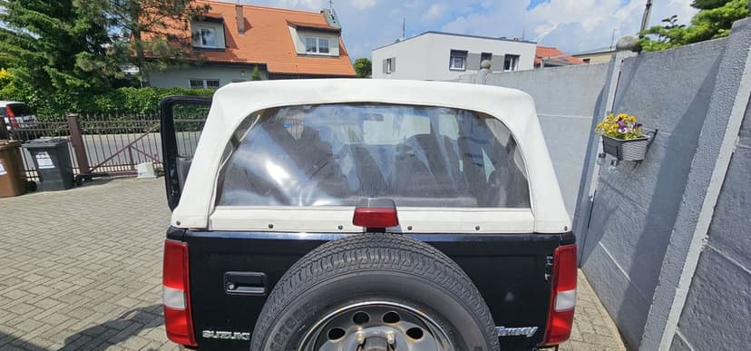 Suzuki Jimny Plandeka Dach Soft top