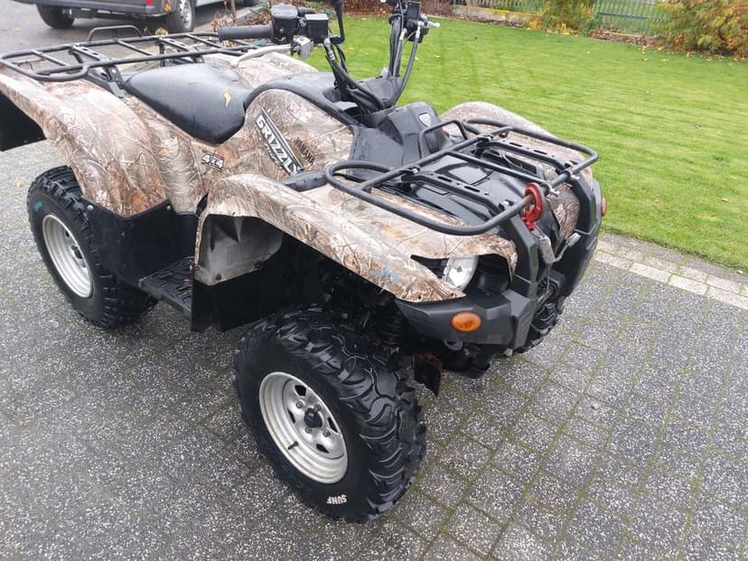 Yamaha grizzly 700 homologacja,wspomaganie,4x4