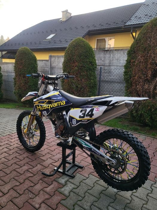 Motocykl cross husqvarna fc 250 wtrysk rozrusznik